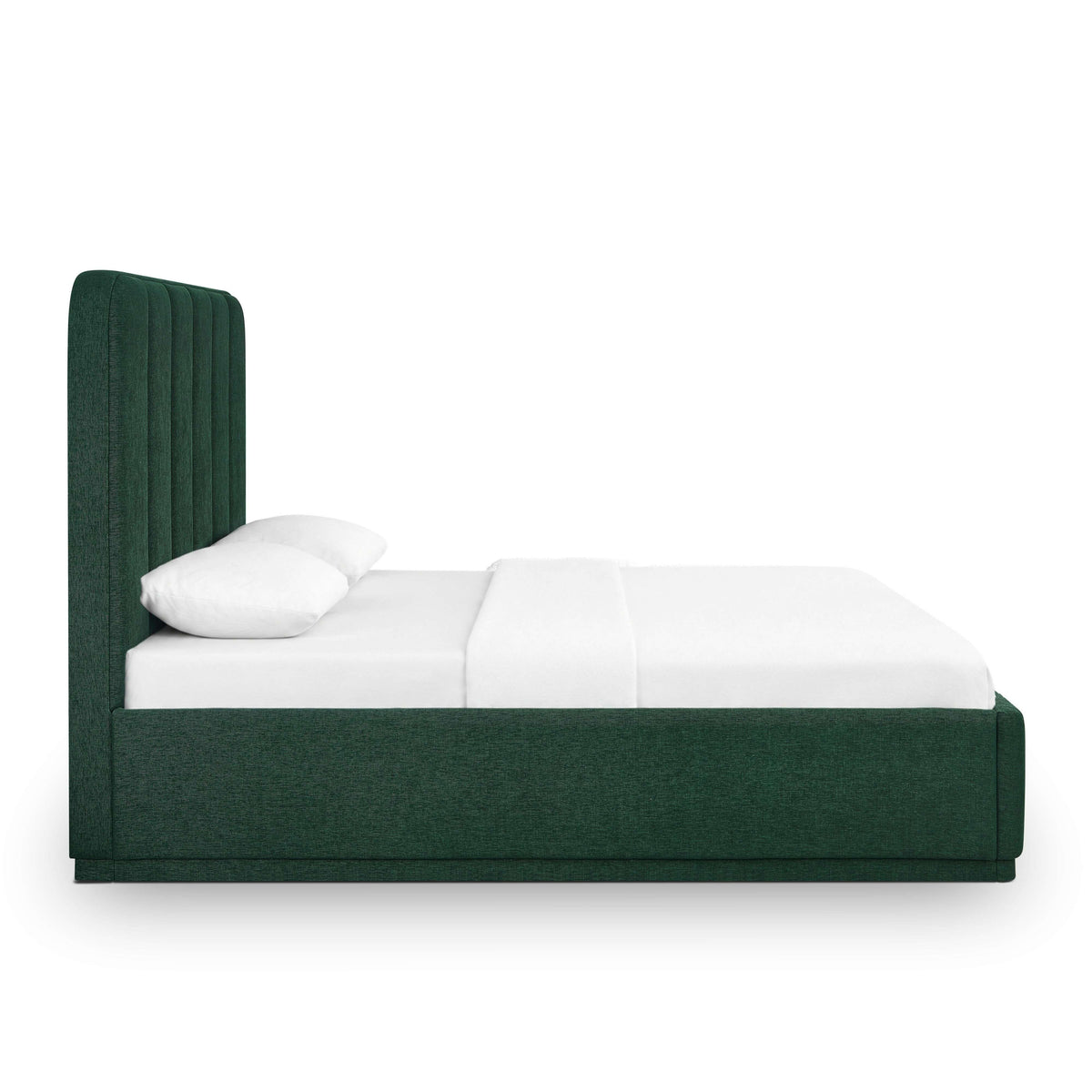 Parker Bed - Forest Green / King - Image 4