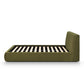 Isla Upholstered Bed - Green / Queen - Image 6