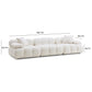 Calliope 118" Performance Modular Sofa - Cream - Image 9