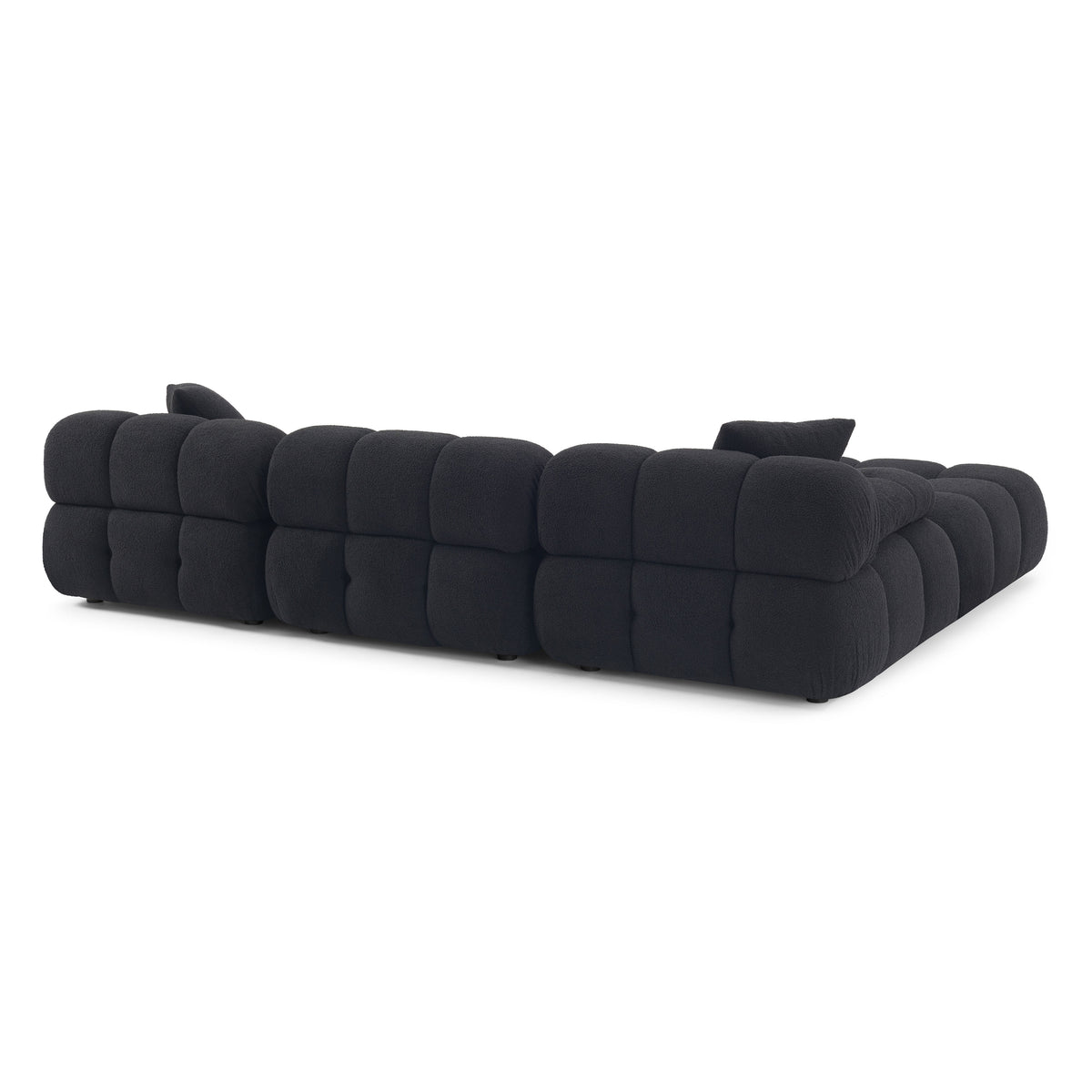 Calliope 4-Piece Performance Modular Sectional - Black - Image 7