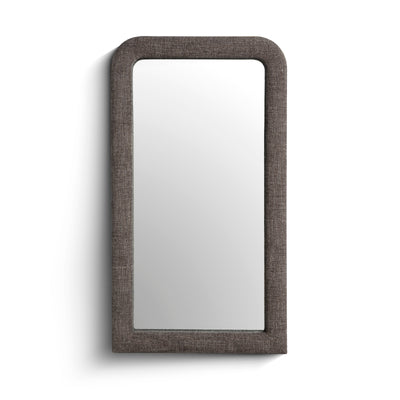 Heidi 43"X78" Upholstered Oversized Floor Mirror - Image 1