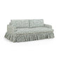 Gertrude 90" Floral Performance Linen Weave Sofa - Image 3