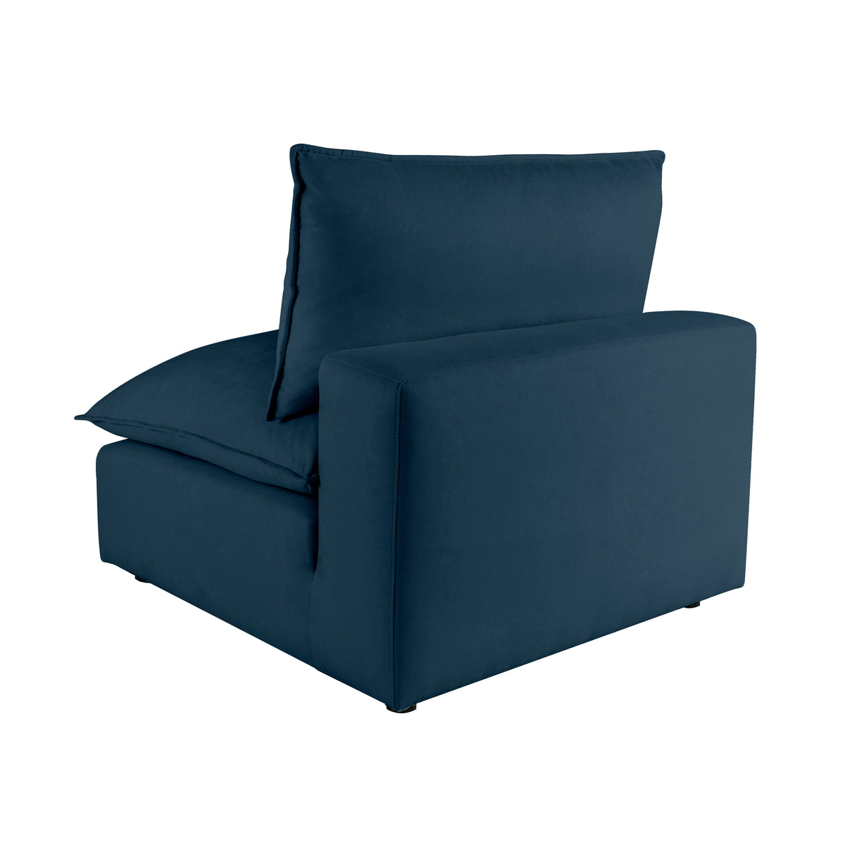Cali Modular Armless Chair - Navy - Image 5