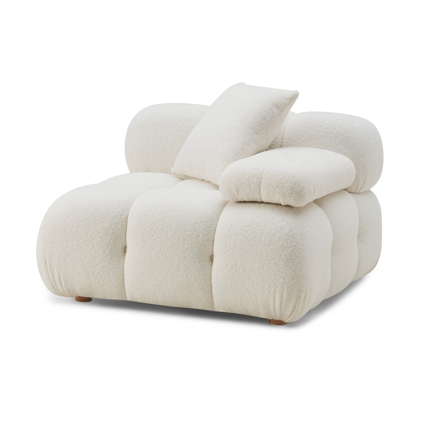 Calliope Performance Modular Corner Chair - Cream - Image 4