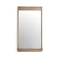 Aimee 44"X77" Solid Brushed Ash Floor Mirror - Image 1