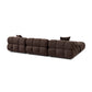 Calliope 4-Piece Performance Modular Sectional - Dark Brown - Image 6