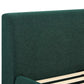 Isla Upholstered Bed - Forest Green / Queen - Image 7