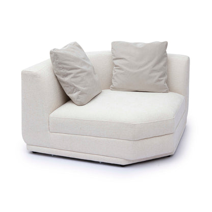 Perry Modular Corner Wedge - Cream - Image 1