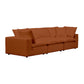 Cali 120" Modular Sofa - Rust - Image 4