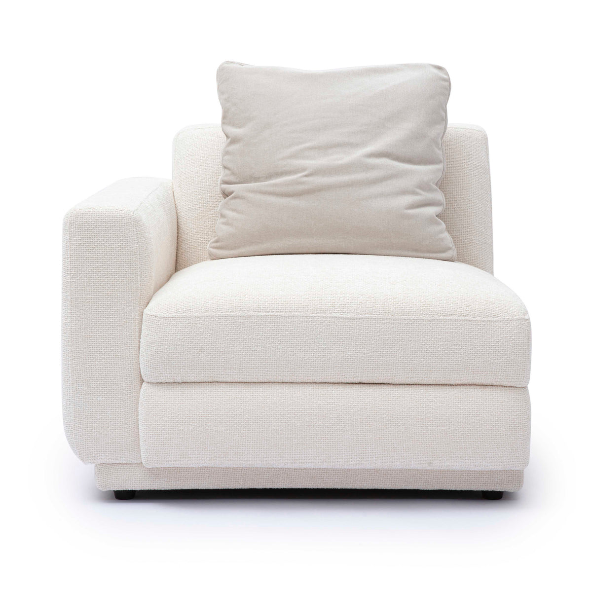Perry Modular Corner Chair - Cream / LAF - Image 3