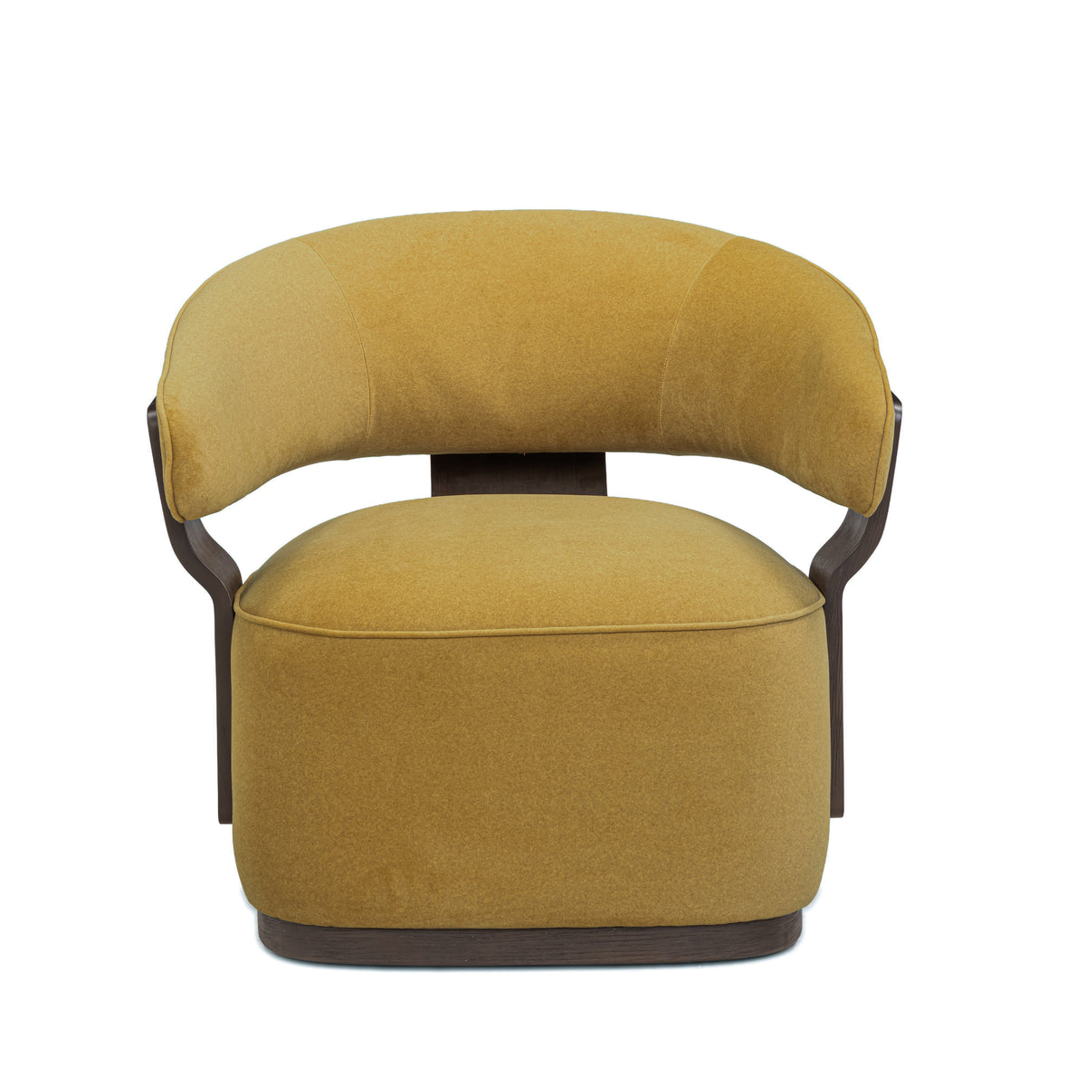 Madison Performance Swivel Accent Chair - Amber - Image 3