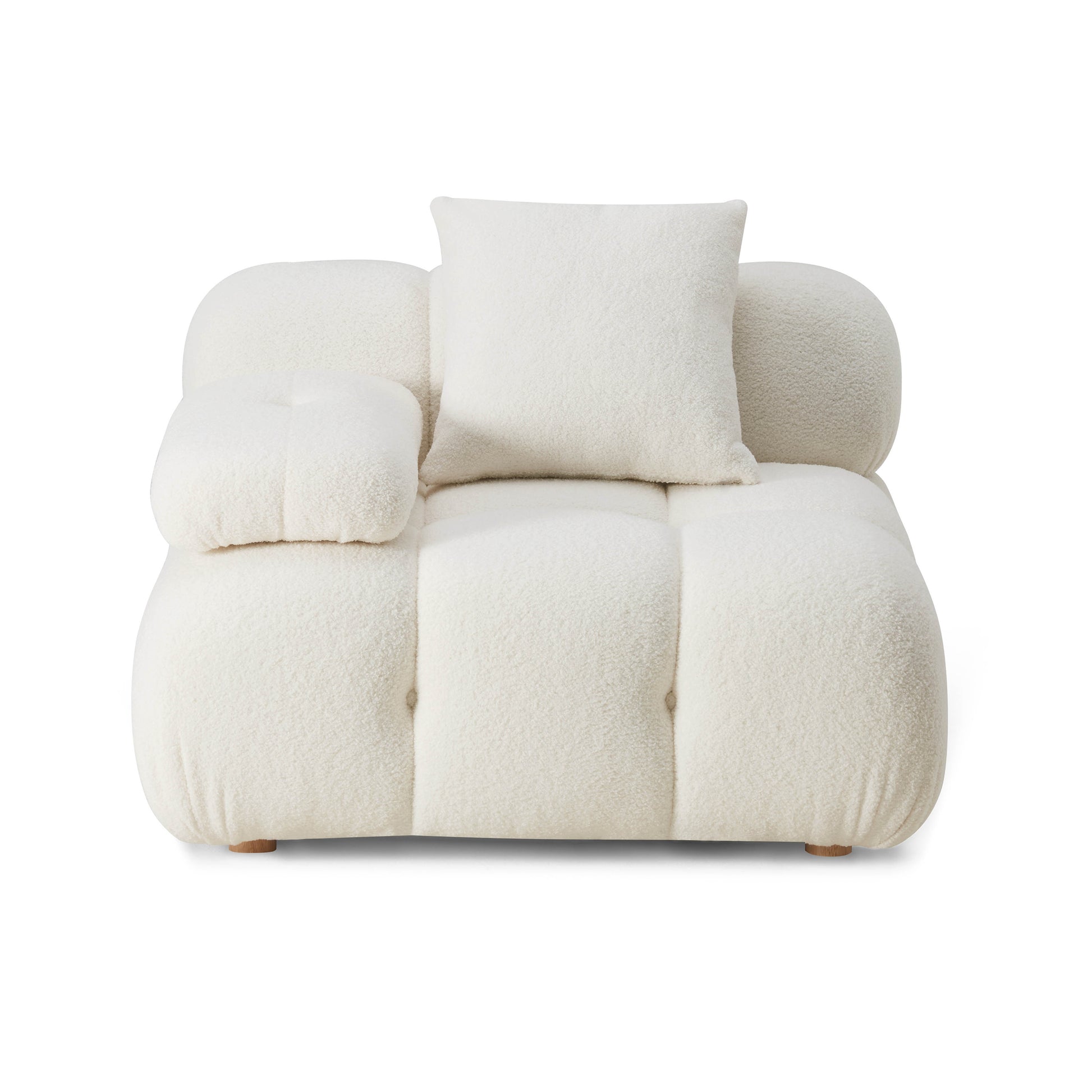 Calliope Performance Modular Corner Chair - Cream - Image 3