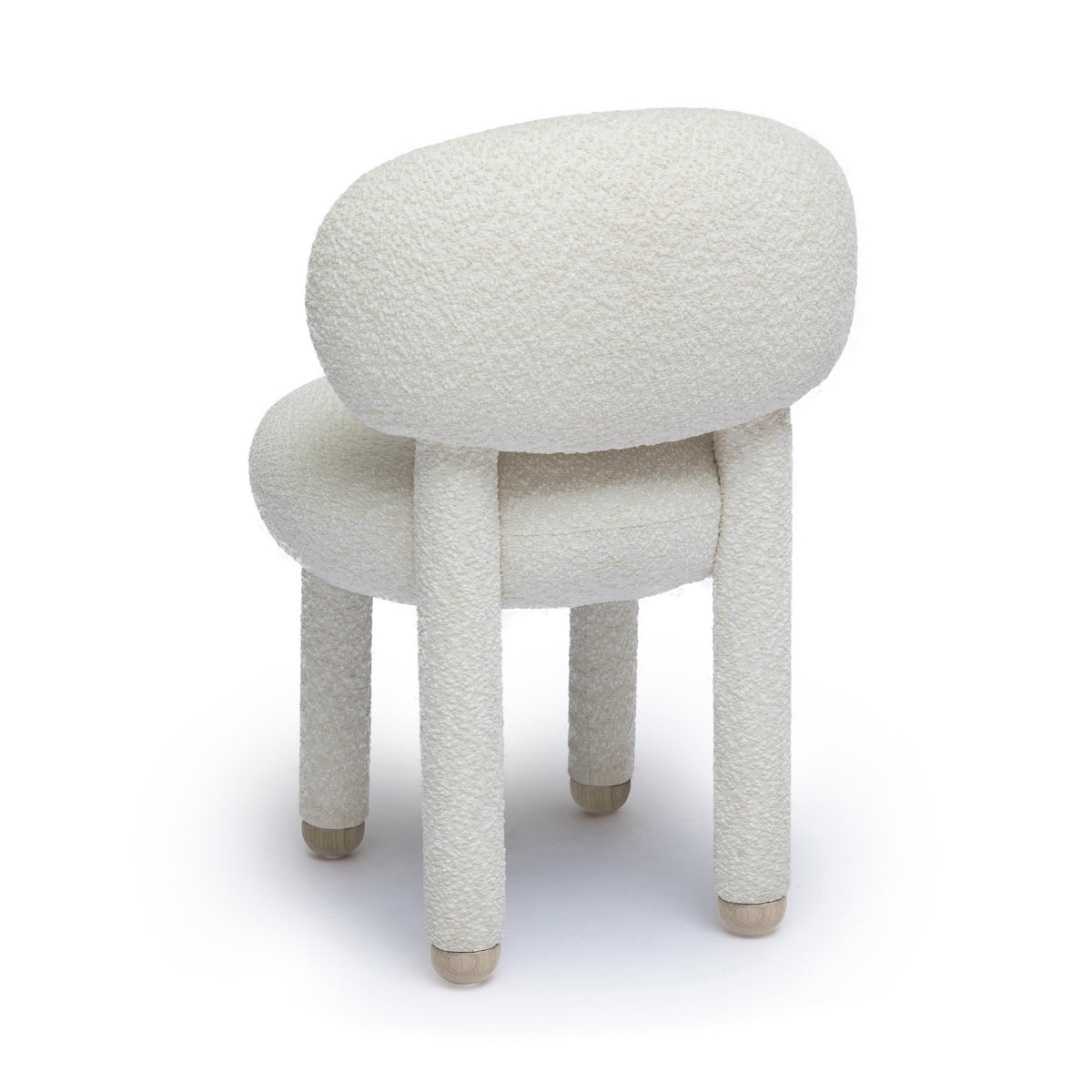 Manu Performance Fabric Side Chair - Off-White - Image 5