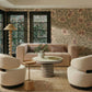 Austin Swivel Accent Chair - Cream - Image 2
