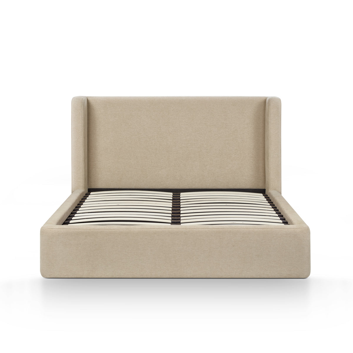 Harmony Performance Chenille Storage Bed - Tan / Queen - Image 5