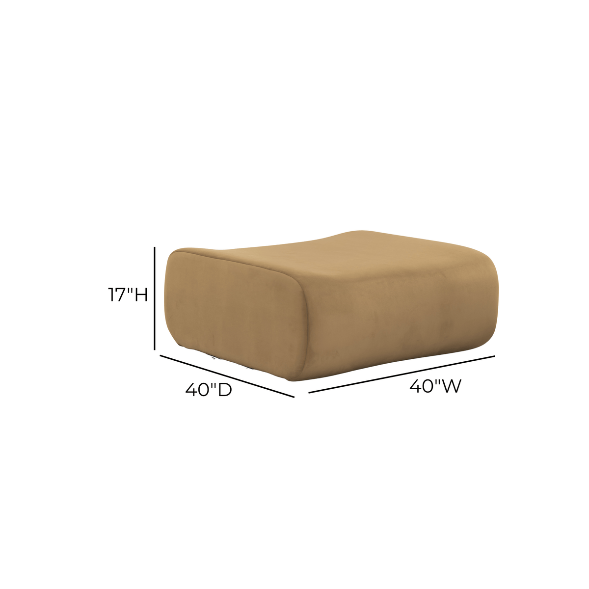 Zenith Ottoman - Brown - Image 8