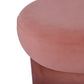 Andrea Performance Velvet Storage Bench (31"-50") - Salmon / 50" - Image 7