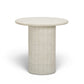 Fafo Beige Indoor/Outdoor Concrete Side Table - Image 1