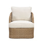 Axel Boucle Outdoor Accent Chair - Cream - Image 2