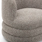 Astor Swivel Hotel Lounge Chair - Heathered Grey - Image 6