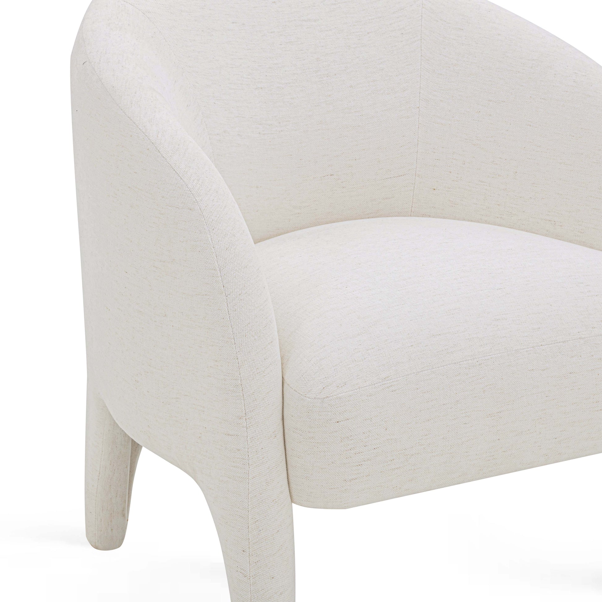 Kris Accent Chair - Cream - Image 6