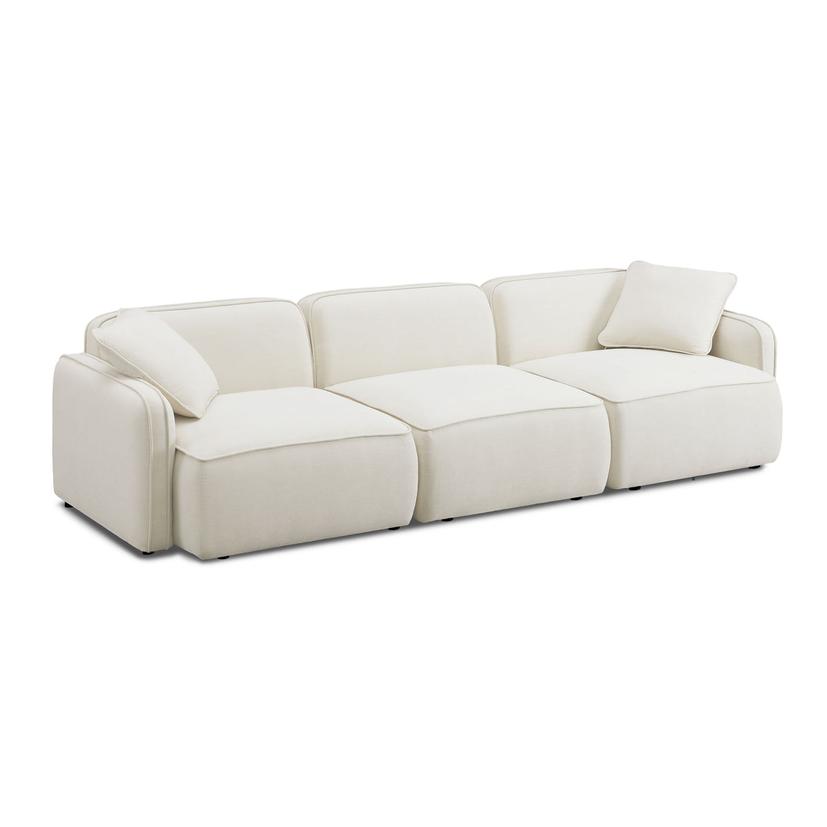 Travie 112" Modular Sofa - Sand - Image 3