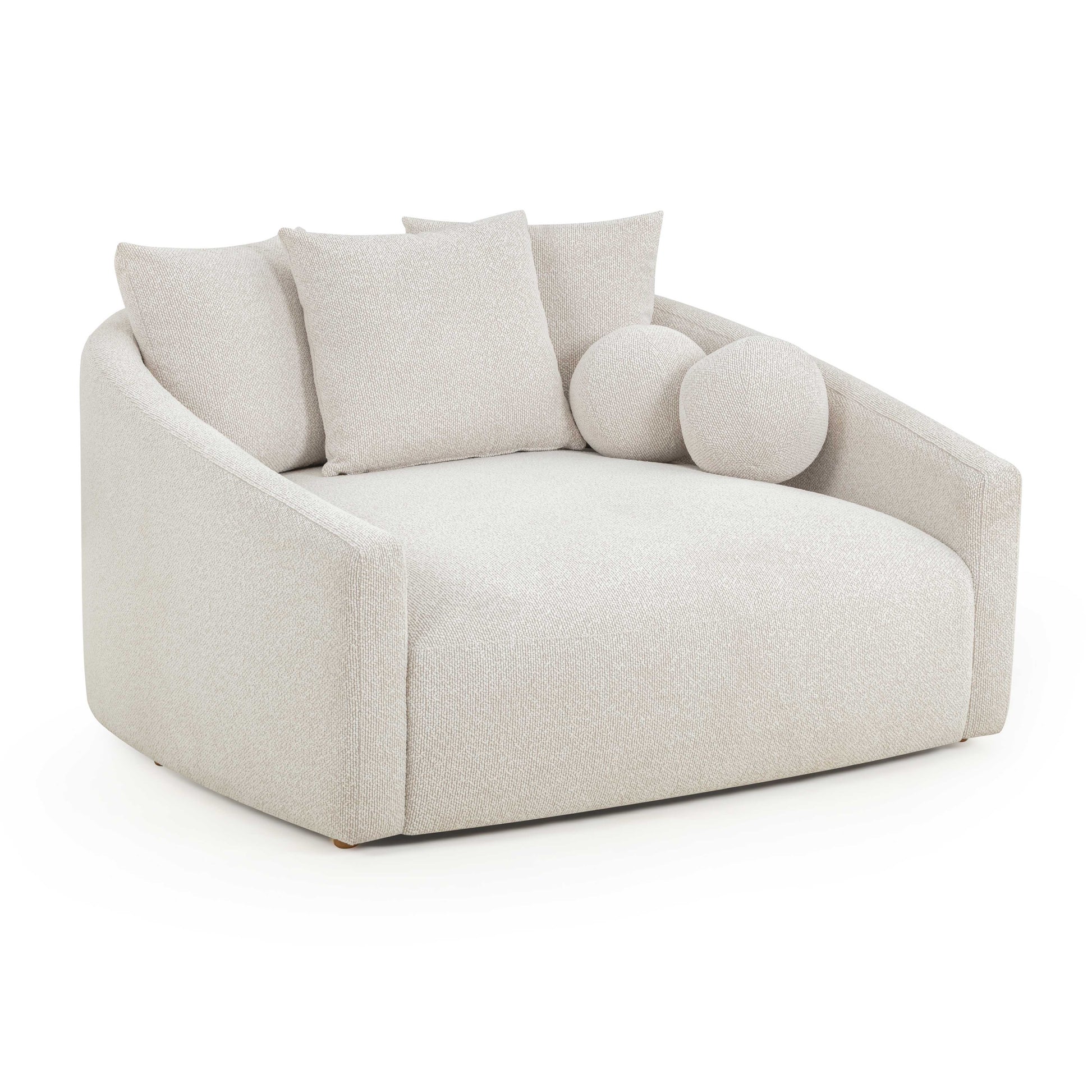 Hanim 54" Daybed - Cream - Image 1
