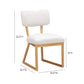 Bobbie Dining Chair - Off-White - Image 6
