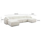 Travie 6-Piece Modular U-Sectional - Sand - Image 8