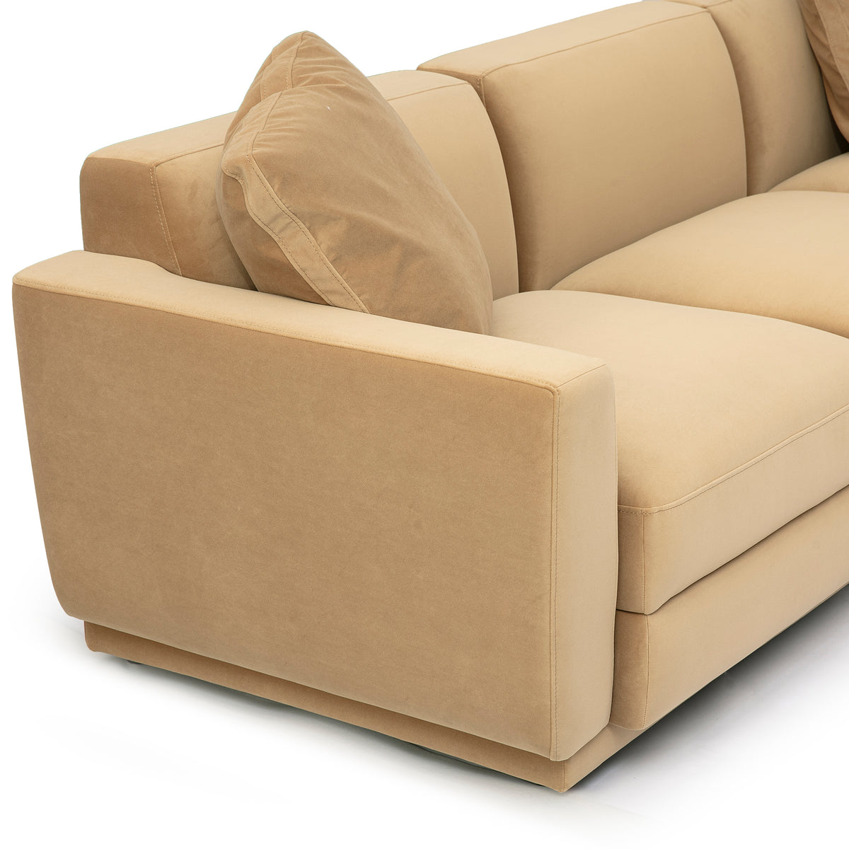 Perry 5-Piece Modular L-Sectional - Tan - Image 3