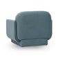 Azalea Performance Velvet Accent Chair - Powder Blue - Image 3
