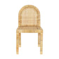 Amara Arched Rattan Dining Chair - Natural - Image 7