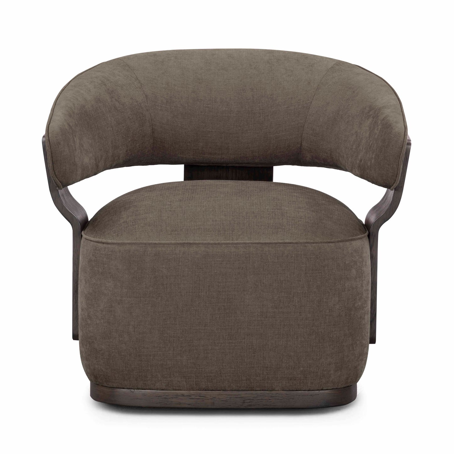 Madison Performance Swivel Accent Chair - Mink - Image 3
