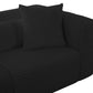 Tarra 118" Modular Sofa - Black - Image 4