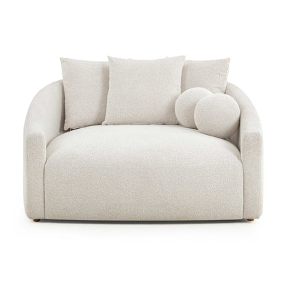 Hanim 54" Daybed - Cream - Image 1