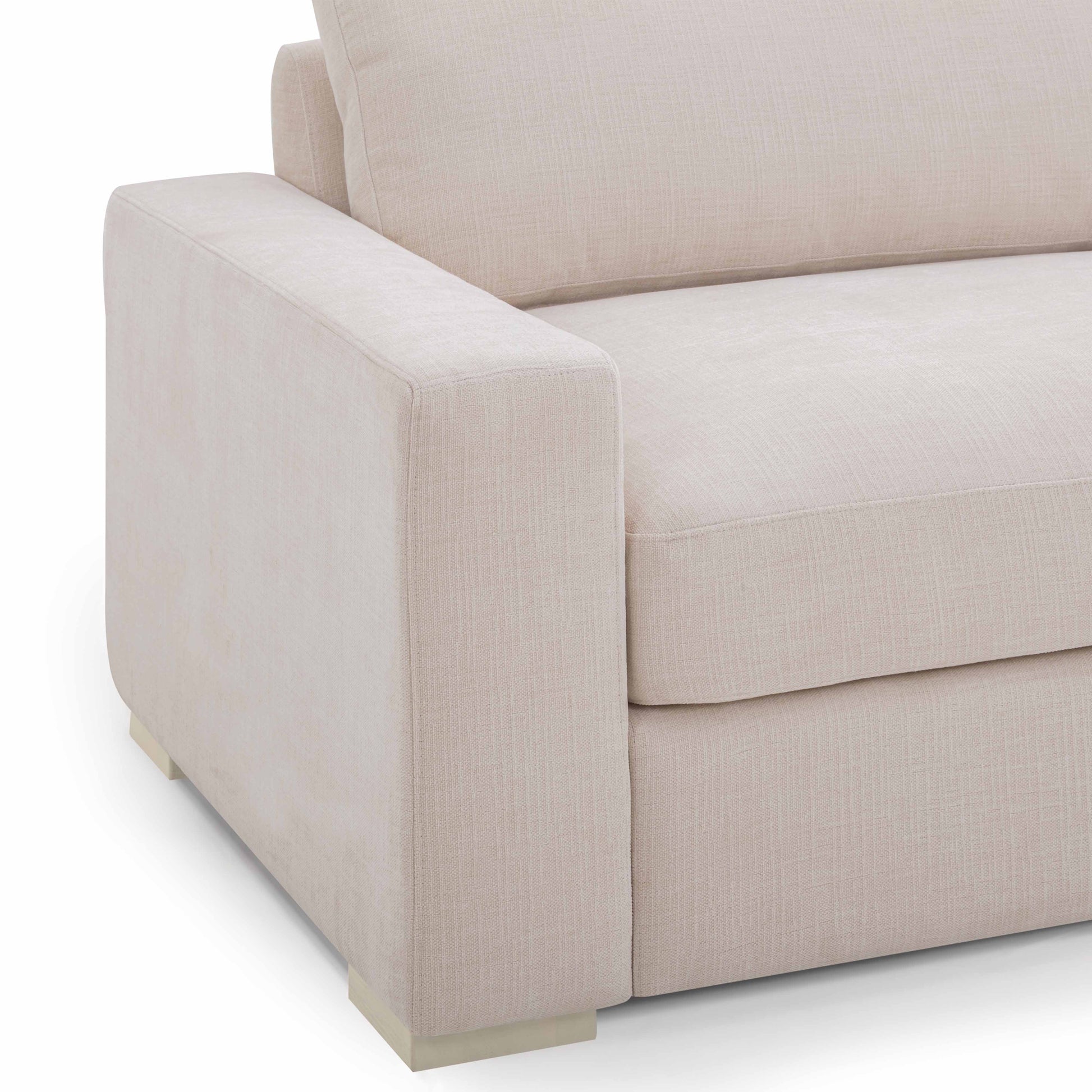 Beckham 96" Sofa - Cream - Image 6