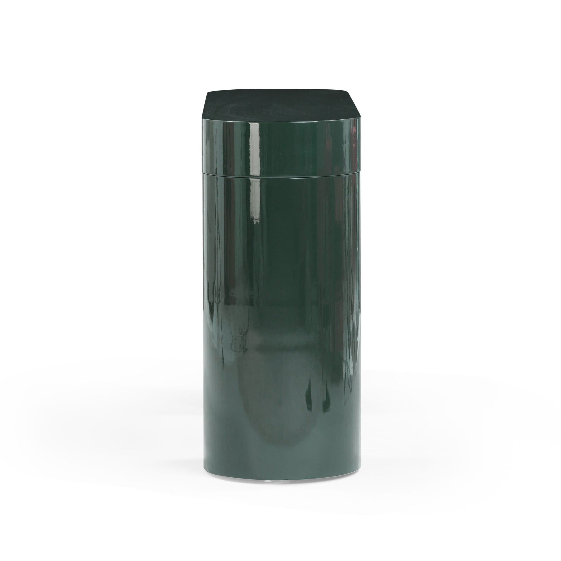 Mira 50" High Gloss Console Table - Green - Image 5