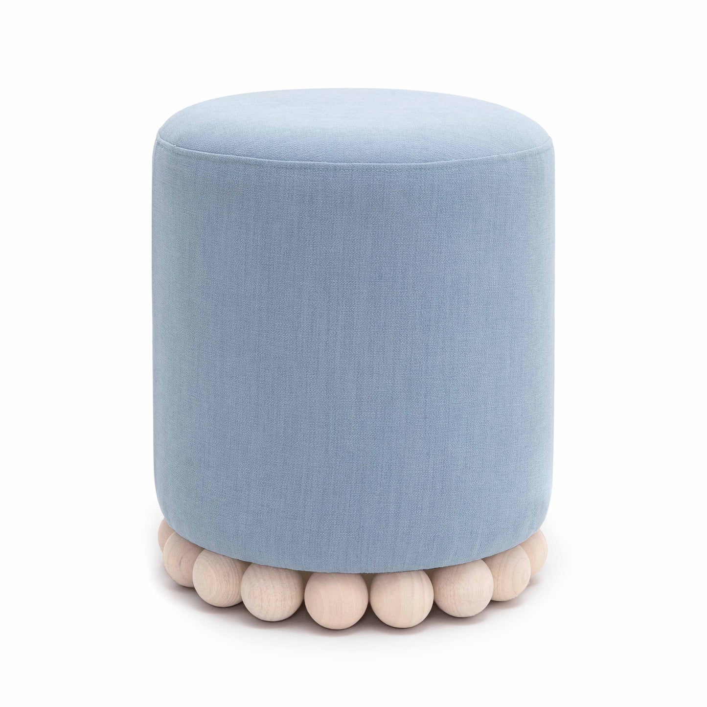 Dex Ottoman - Faded Blue - Image 1