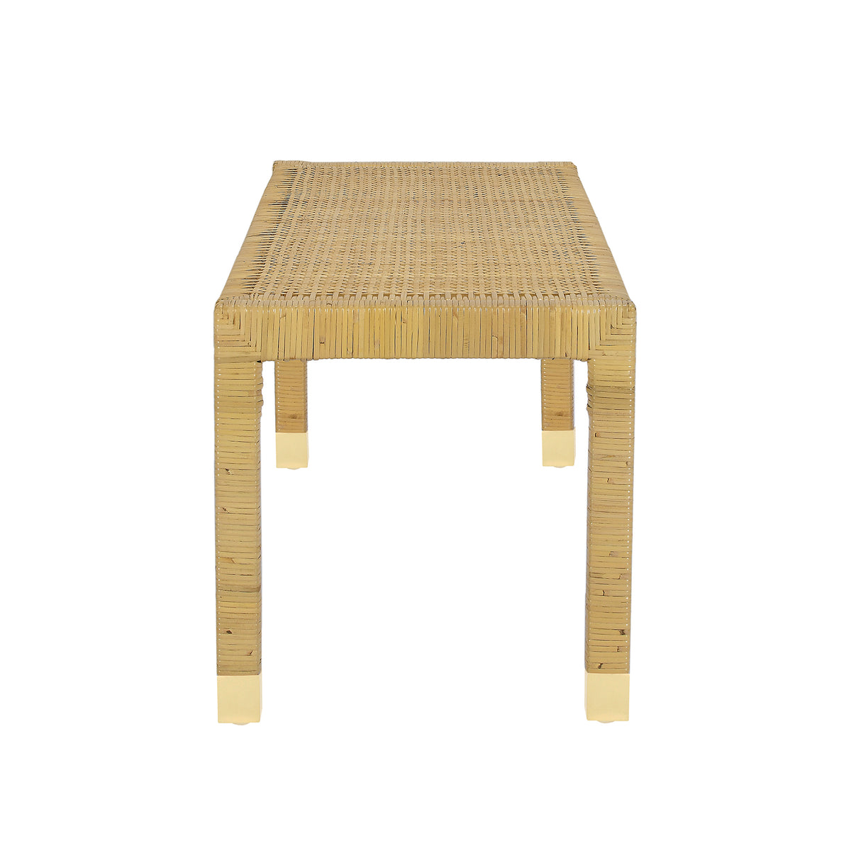 Amara 50" Rattan Bench - Natural / Natural - Image 7