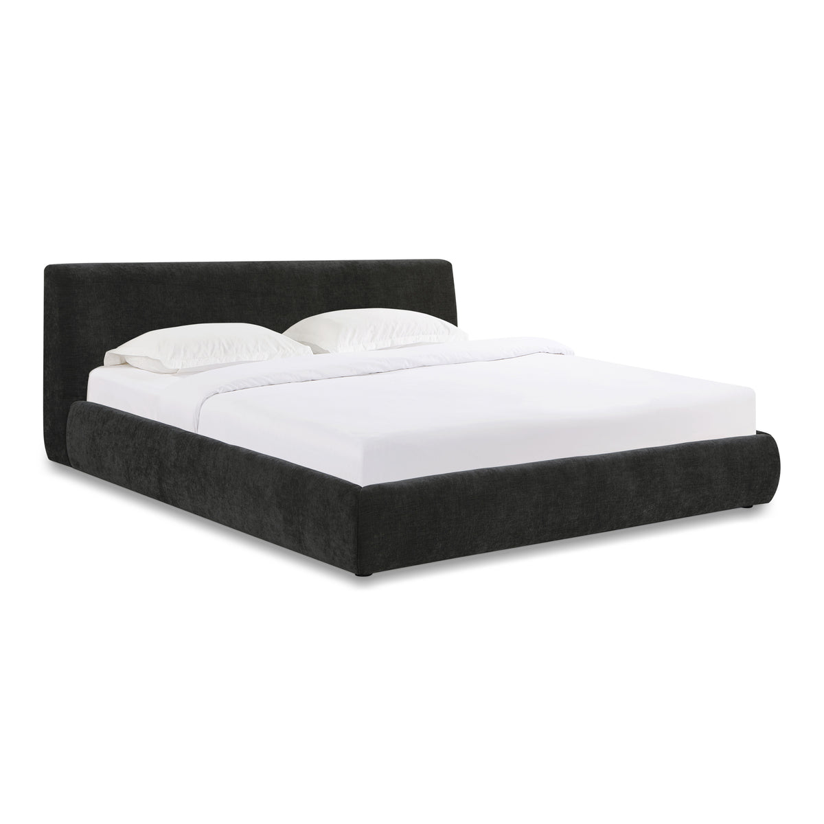 Isla Upholstered Bed - Charcoal / Queen - Image 1