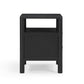 Tyra 22" Black Ash Nightstand - Image 4