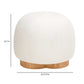 Oopa Swivel Ottoman - Cream - Image 7