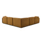 Travie 5-Piece Modular L-Sectional - Honey - Image 3