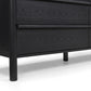 Tyra 62" Black Ash 6-Drawer Dresser - Image 4