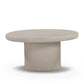Jade Concrete Indoor/Outdoor Nesting Coffee Table Set - Cream - Image 4