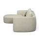 Noor 3-Piece XL 128" Modular Sectional - Wheat / LAF - Image 3