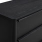 Tyra 62" Black Ash 6-Drawer Dresser - Image 7
