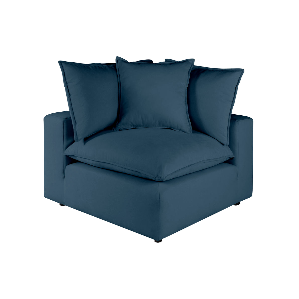 Cali Modular Corner Chair - Navy - Image 1