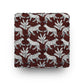 Raji Leopard Performance Jacquard Ottoman - Brown - Image 4