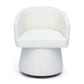 Kristen Rolling Desk Chair - Off-White - Image 3